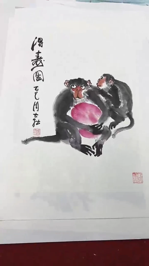 国画周大拙/国画/画心