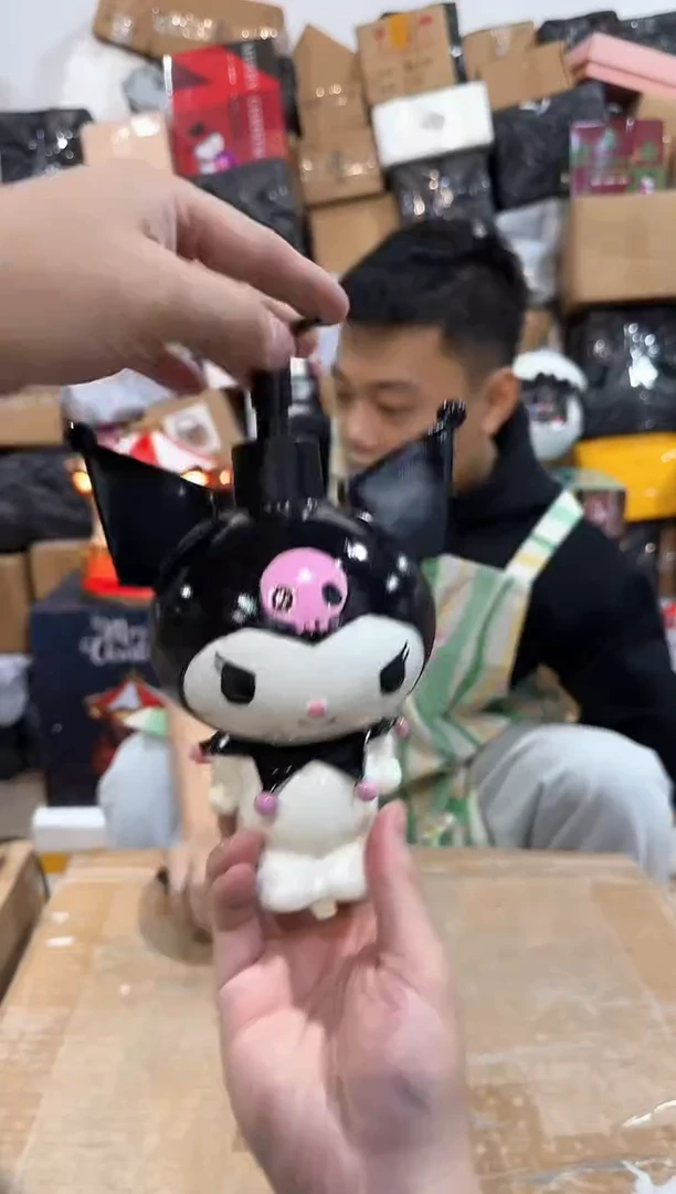 瓷片库洛米全身按压瓶 树脂