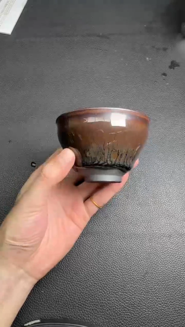 茶盏孙福昆柴烧盏73