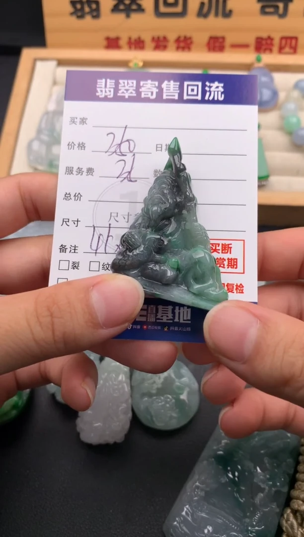 颈饰未镶嵌翡翠10145865