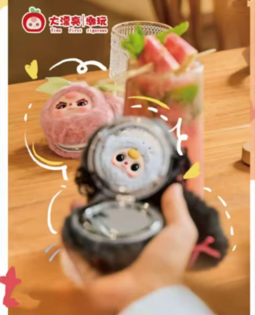 【拆盒】娃三岁化妆镜毛绒潮玩盲盒