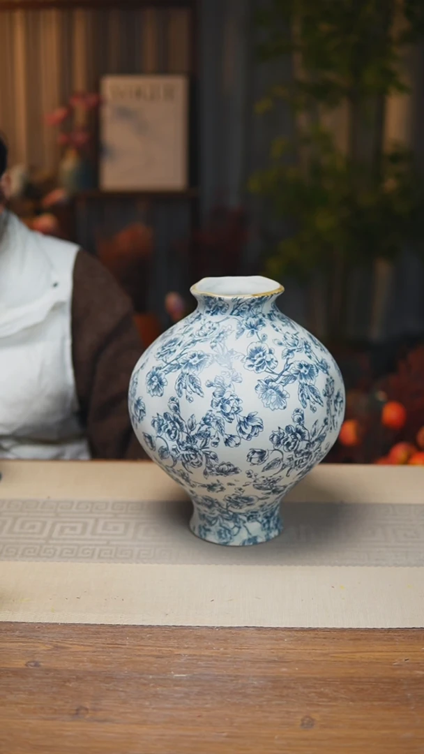 异形花器花影月清灯笼
