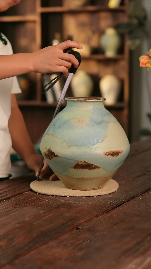 摆件24-167高26口10误差2无孔孤品