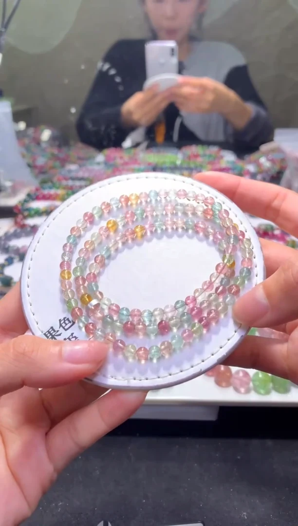 未镶嵌手串碧玺A40【天然碧玺】