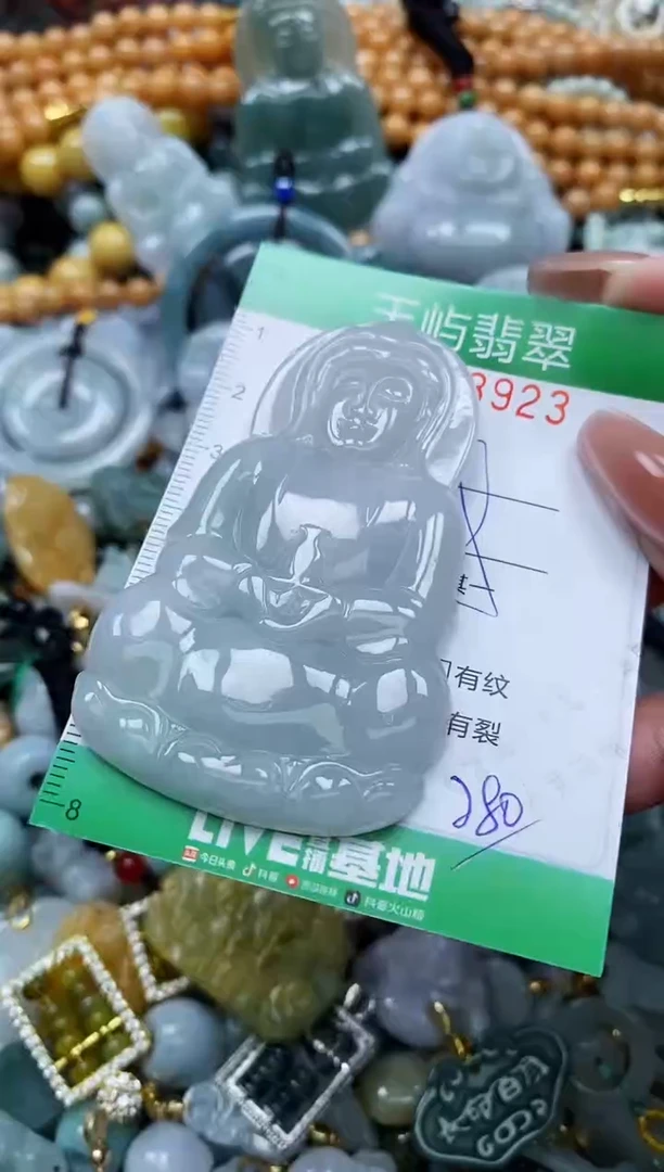 翡翠未镶嵌颈饰闪购0143923