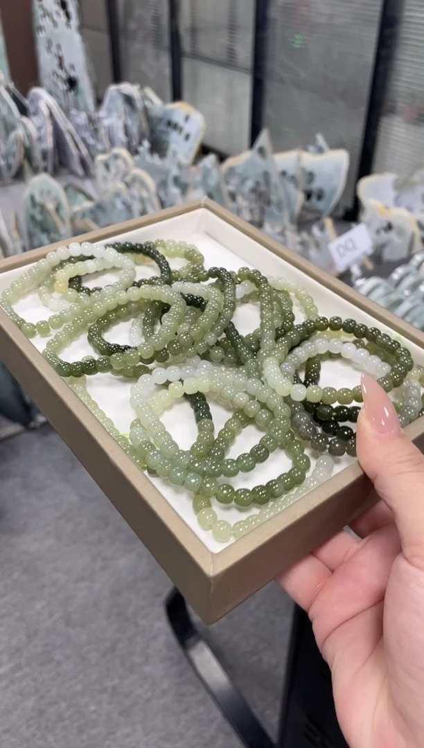 未镶嵌手串和田玉手串多样性发1件