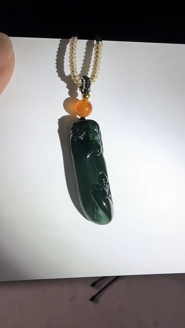 翡翠未镶嵌套链缅甸翡翠