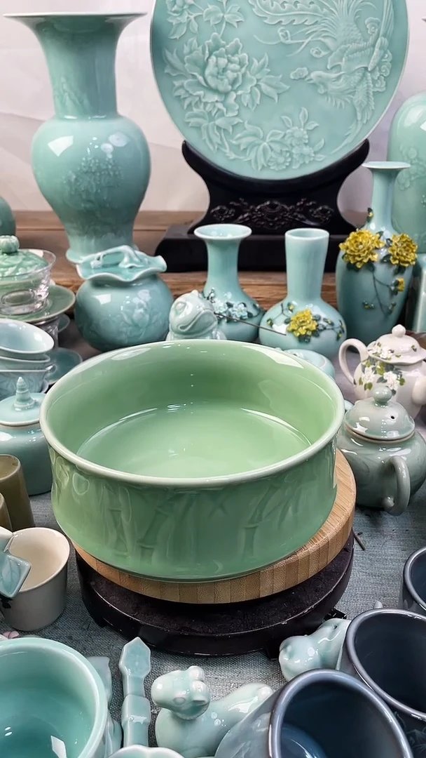 【闪购商品】特价福利 微瑕 慧仙青瓷
