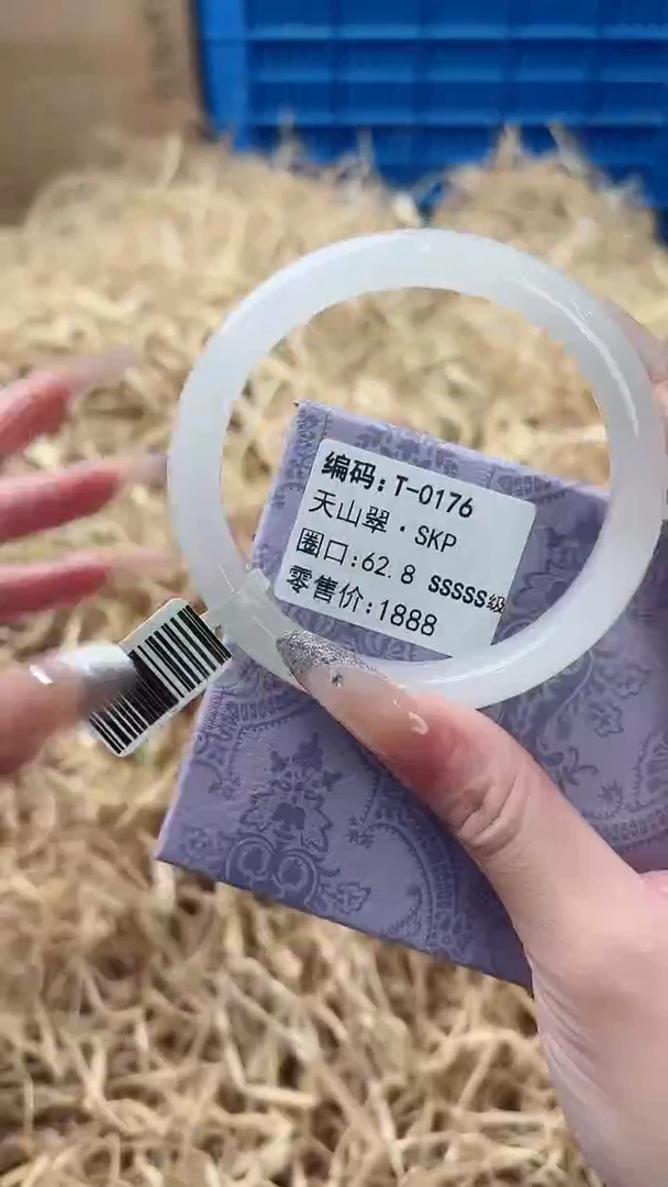 未镶嵌手镯石英质玉T-0176
