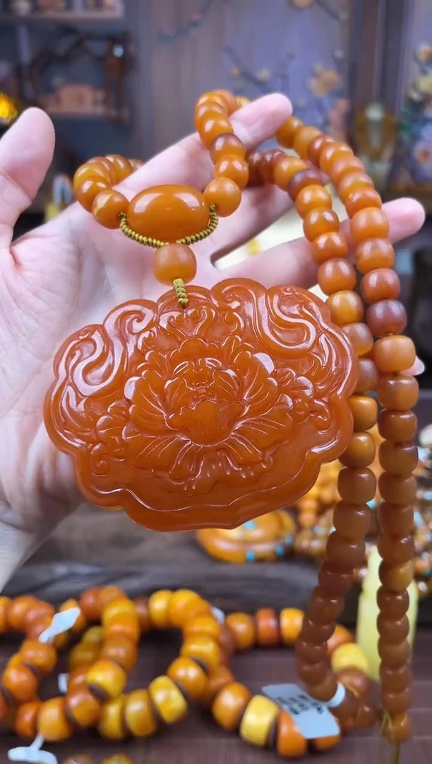 裸石琥珀未镶嵌多样性发货，假一赔4