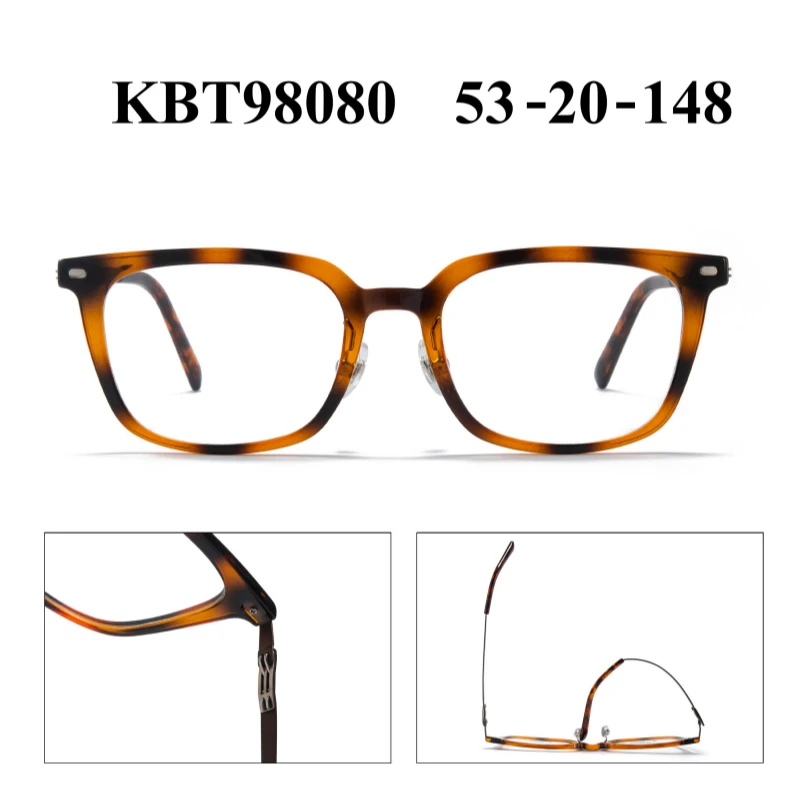 有上新-卡某琳1:1复刻韩国设计师款羽毛钛潮流款眼镜架1.0