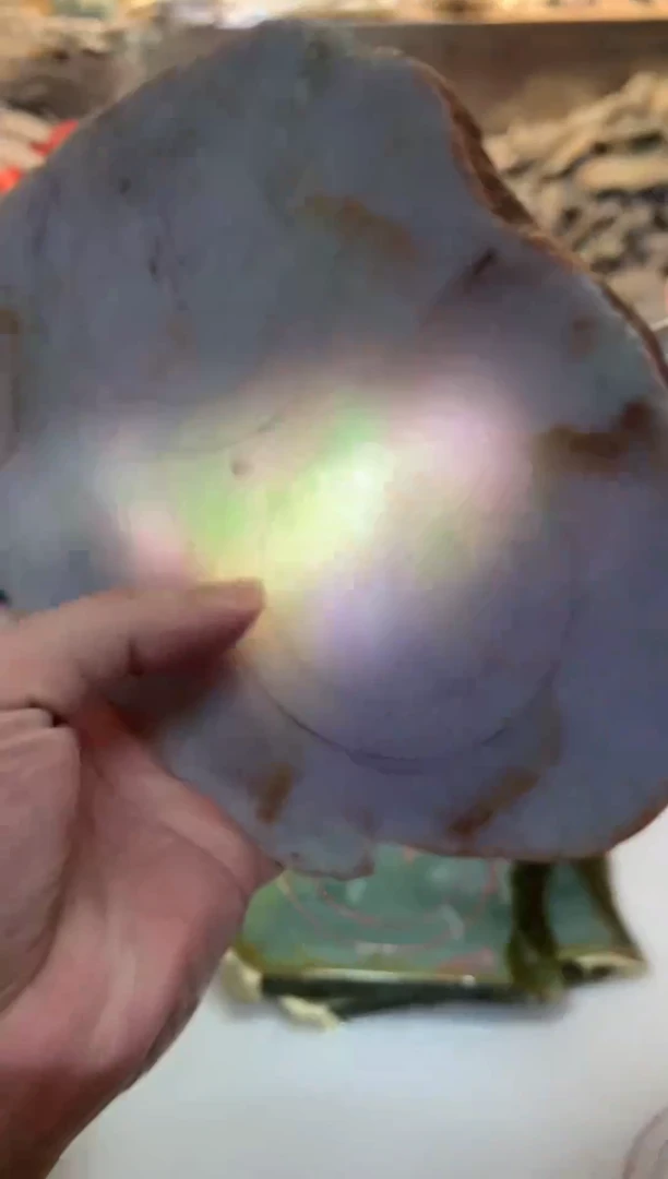 裸石翡翠0朗0翡翠珠宝735