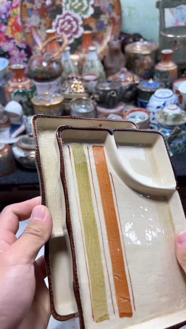 瓷片夏目海外回流瓷器中古品。