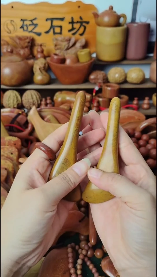 砭石坊暑假宠粉/砭石拨筋棒【一对