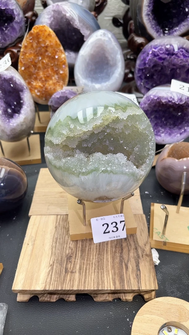 未镶嵌紫晶大型摆件（非配饰）237号开口笑