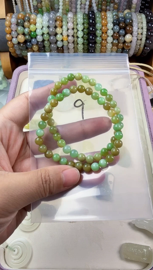 未镶嵌手串和田玉沫*手串多样性发其一