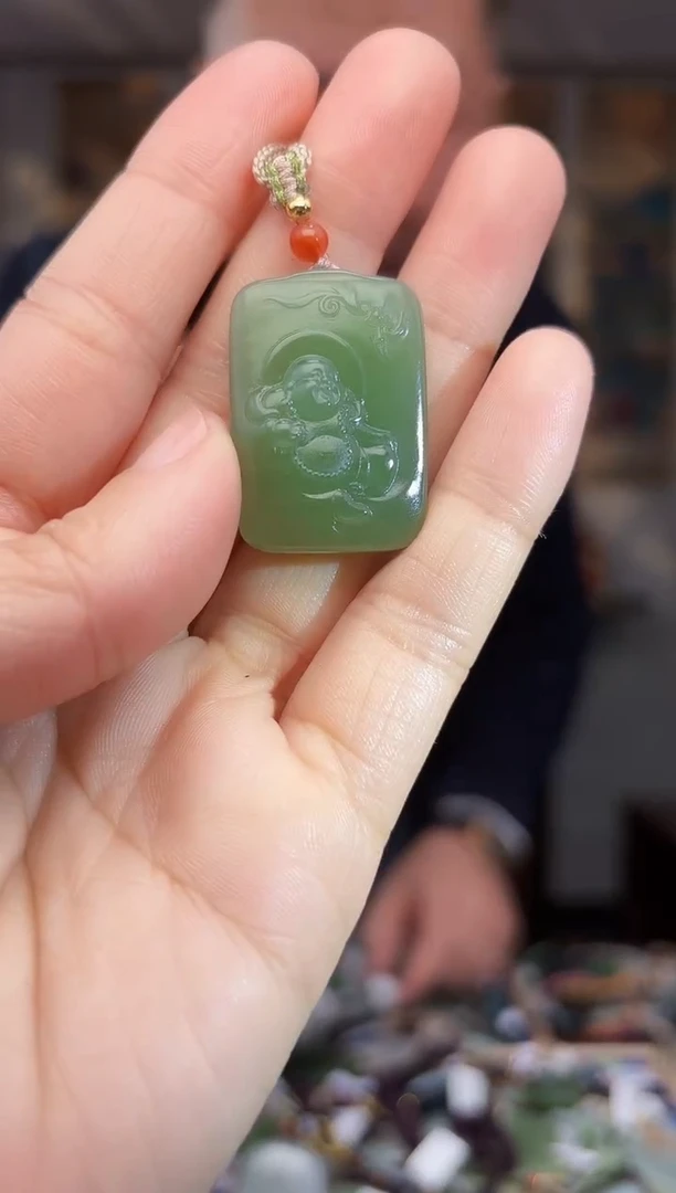 【闪购商品】和田玉挂件未镶嵌拍一发一