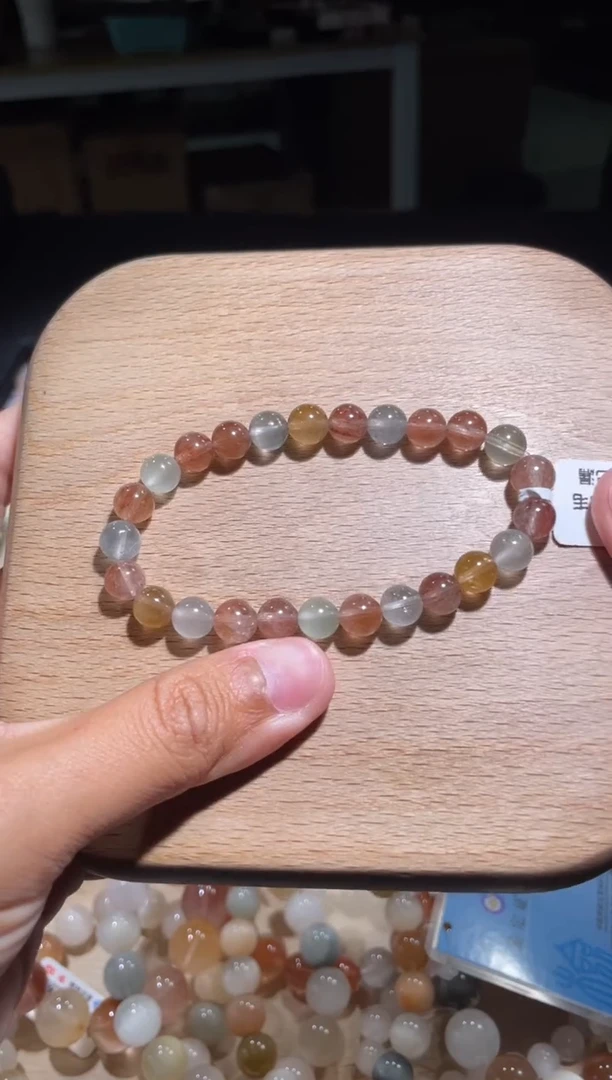 【闪购商品】水晶手链未镶嵌268号2条多样性发货一A 7+