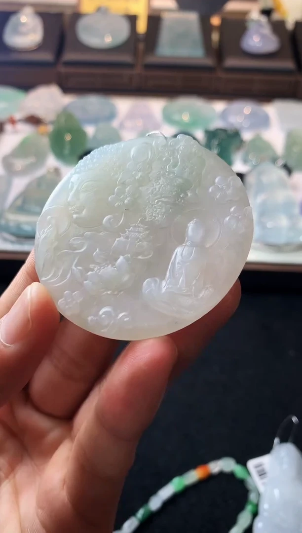 未镶嵌定制翡翠用****5S毛货不退不换