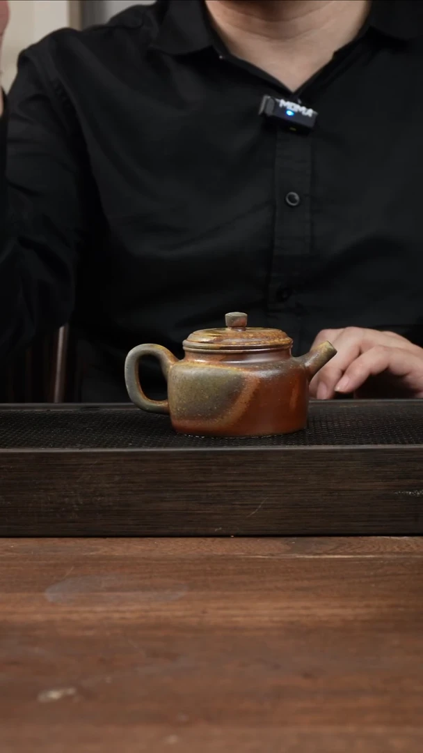 茶杯紫砂柴烧德钟      200CC