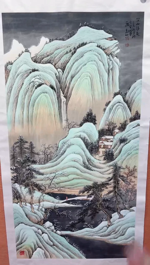 国画师立照老师国画作品