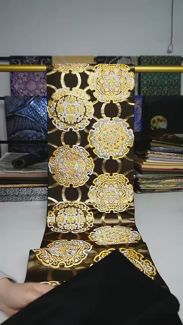 【闪购商品】织绣45 六通宝相花特价