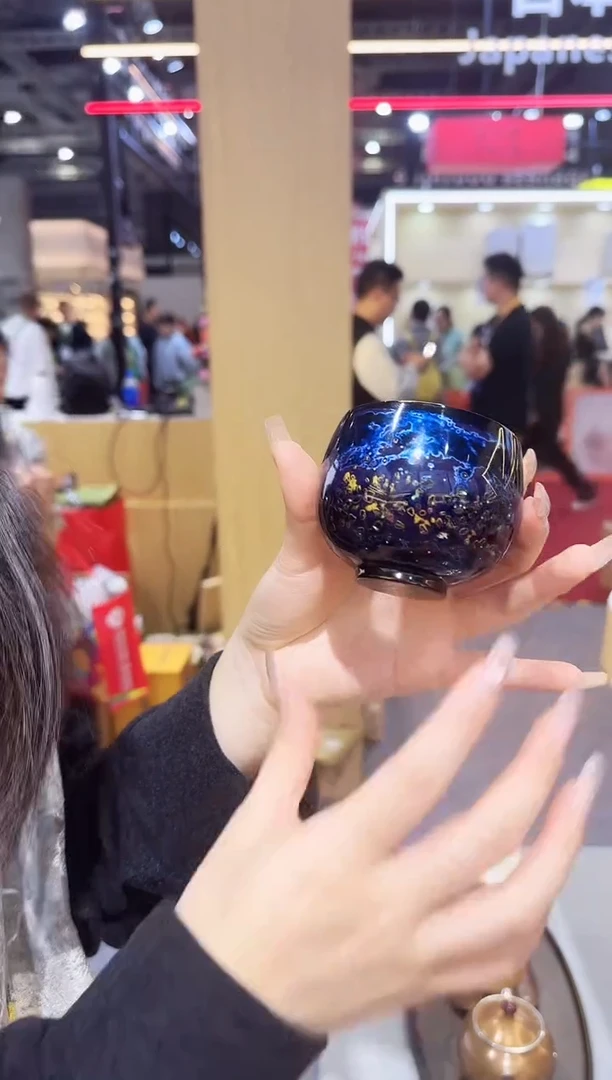 细工坊大漆星空银杯一个