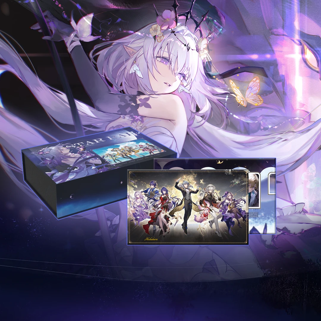 【星星·崩铁拆盒】秋叶原走过安眠地的花丛同人1弹 收藏色纸盲盒