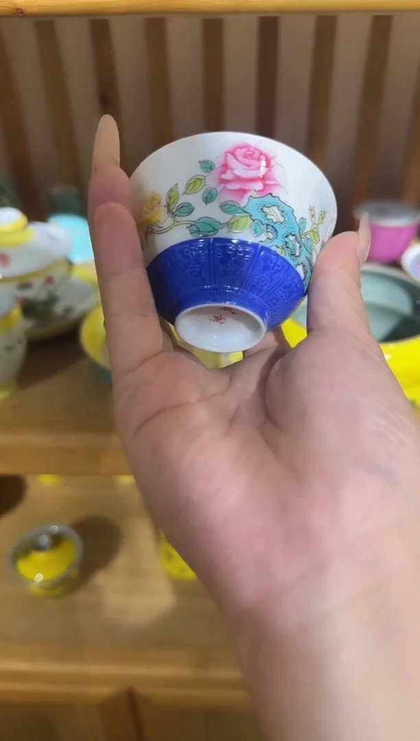 瓷片景德镇瓷器茶器茶杯