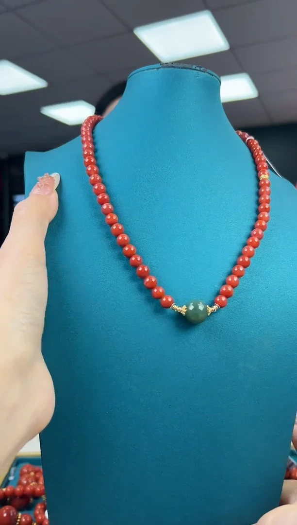 未镶嵌珠串南红玛瑙12.12-6mm（多样发其一）25110020499