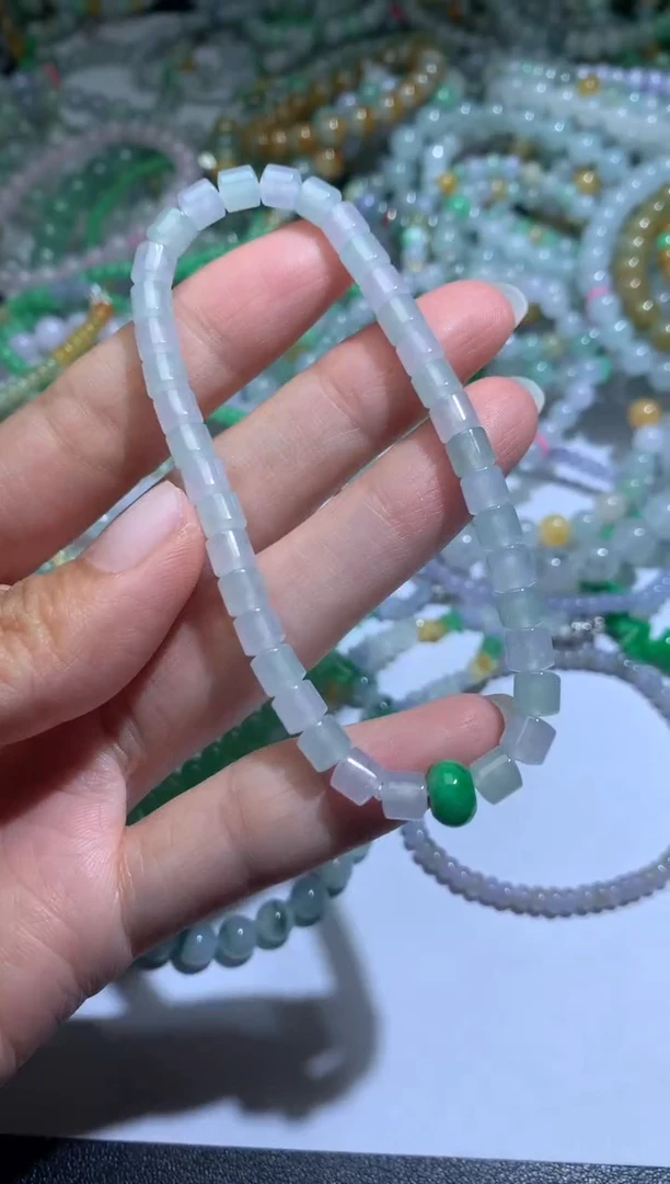 未镶嵌手链翡翠净货