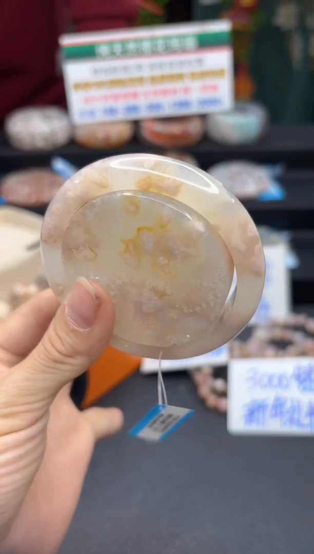 【闪购商品】石英质玉手镯未镶嵌187（57圈赠送镯心）