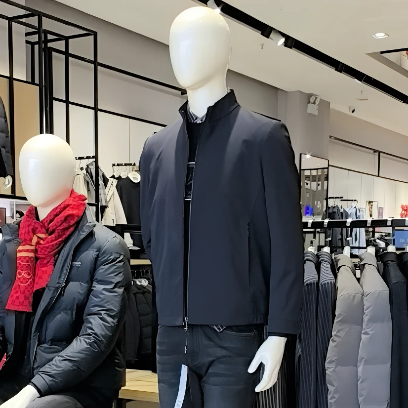 柒牌【加厚高品质夹克】男商务通勤休闲立领夹克行政翻领夹克商品图