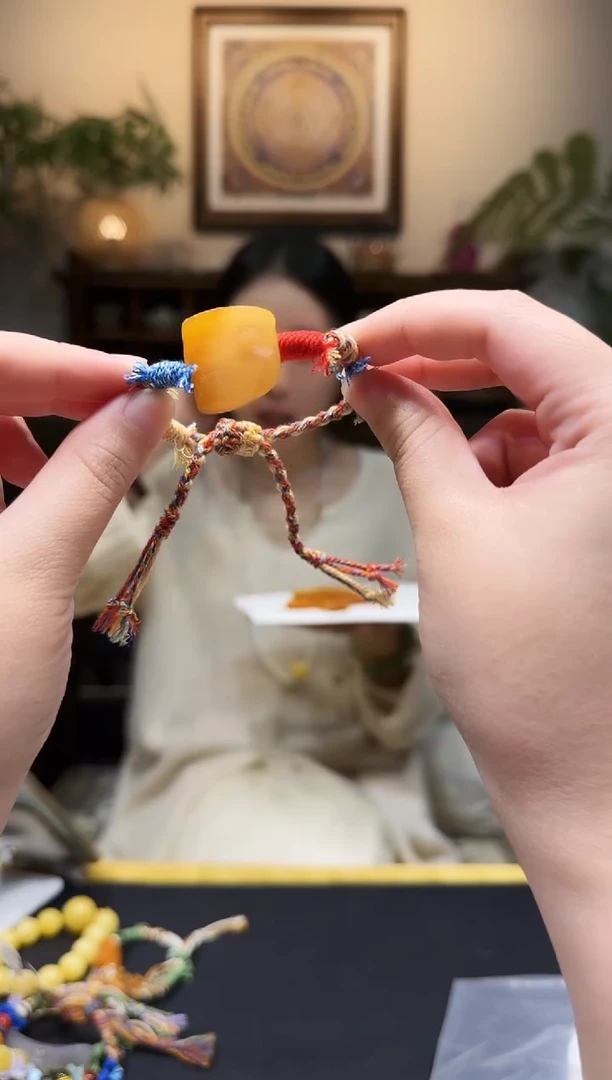 手链蜜蜡未镶嵌编绳