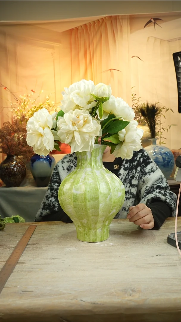 高29口10陶瓷花瓶花器