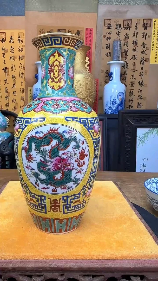 【闪购商品】瓶景德镇陶瓷客厅摆件