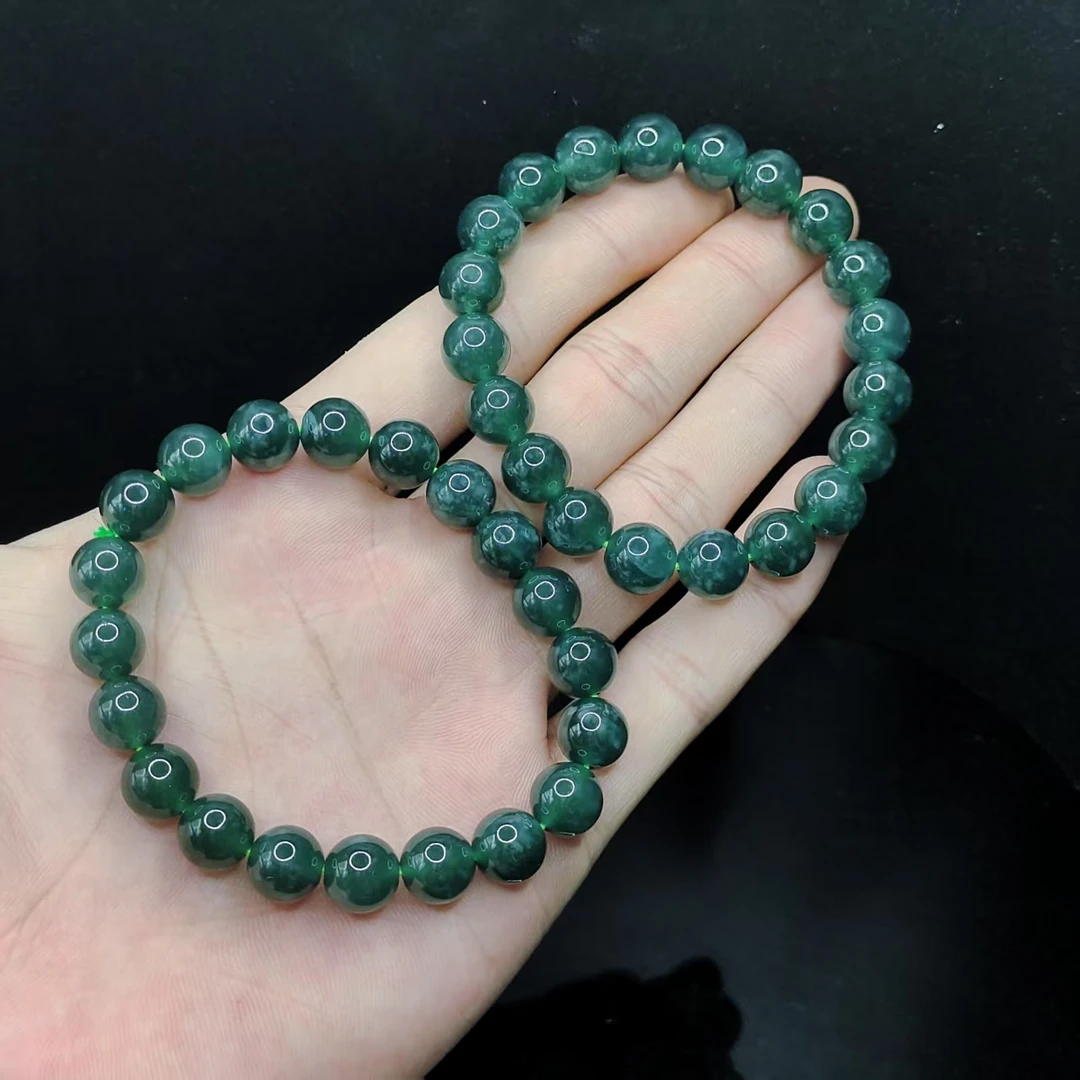【老三珠宝】翡翠单圈手串SY06【多样性发其一】约9mm+