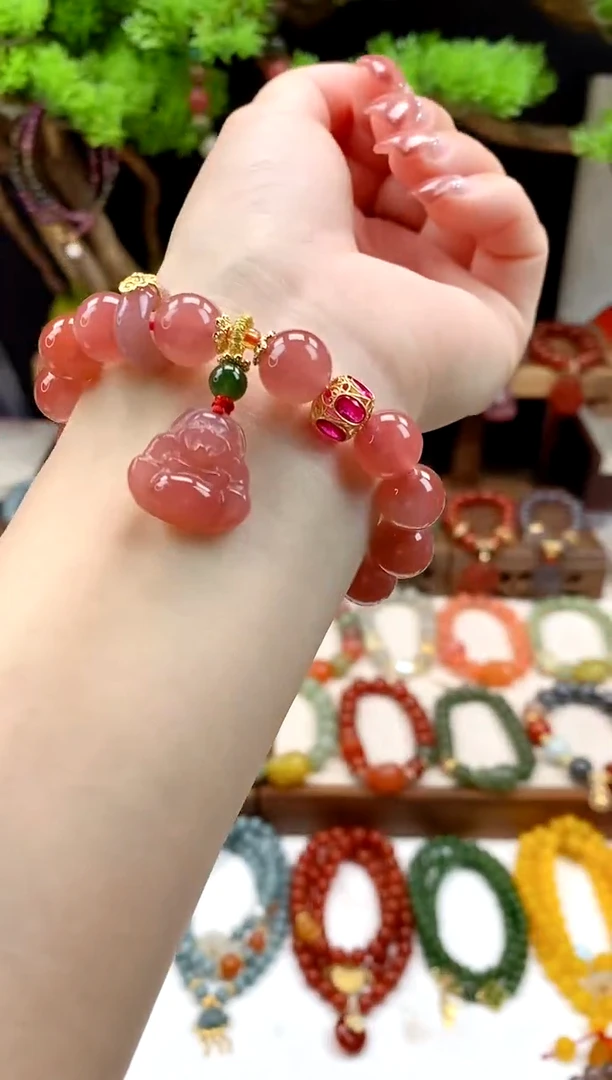 未镶嵌玛瑙手饰佛公