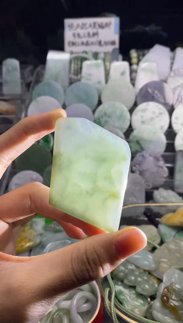 裸石翡翠翡翠A货25