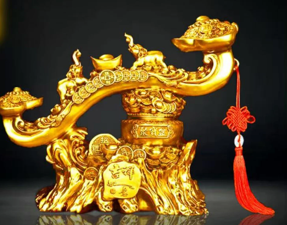 如意聚宝 桌面摆件-