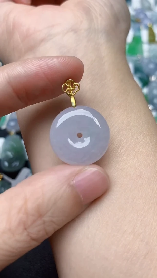 颈饰未镶嵌翡翠天然缅甸A货翡翠