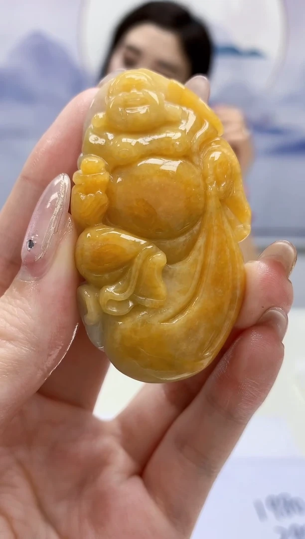 【闪购商品】定制翡翠未镶嵌4829jw-毛货挂件46