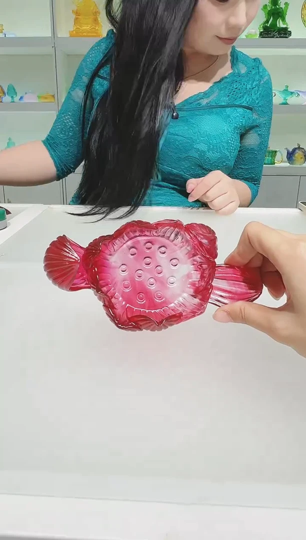 手工艺品琉璃古法琉璃底座