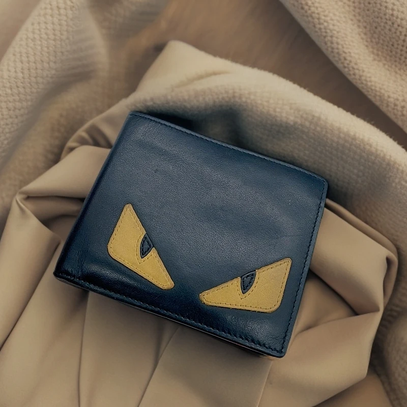 95新 FENDI/芬迪 小怪兽钱包1058 9801