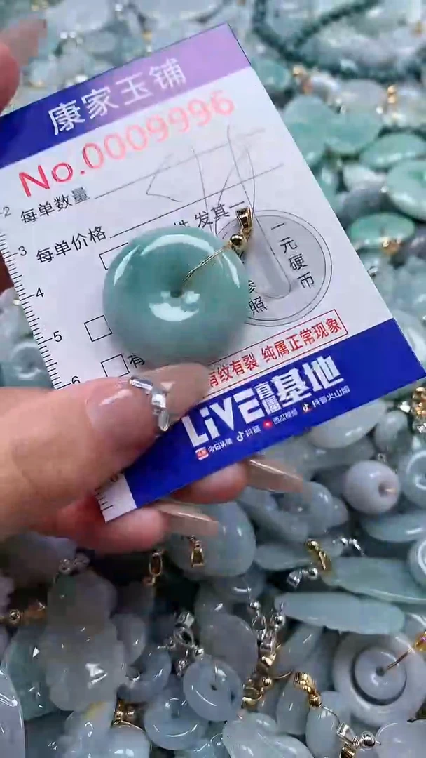 翡翠未镶嵌吊坠(不含链)9996