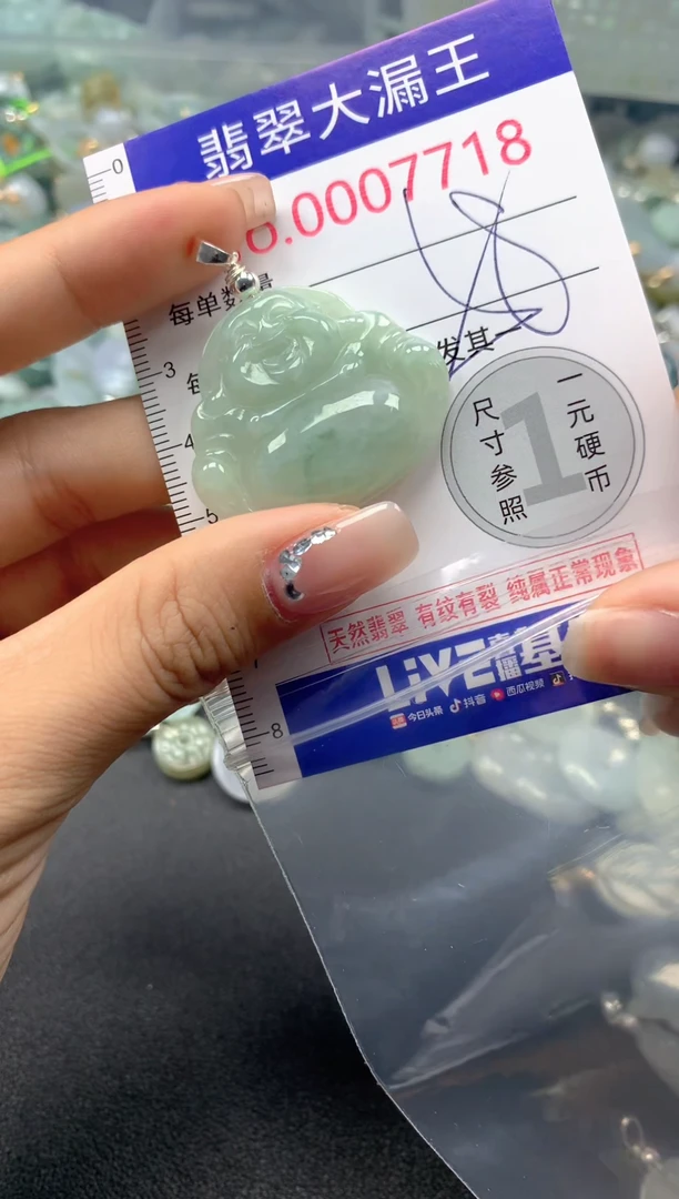 颈饰未镶嵌翡翠7718