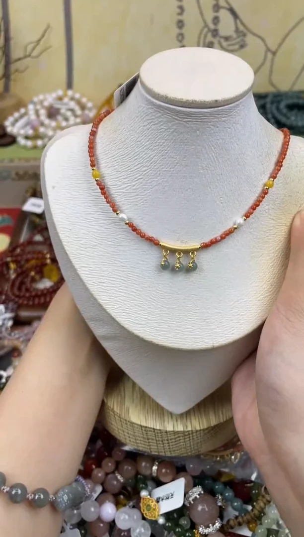 项链玛瑙未镶嵌391