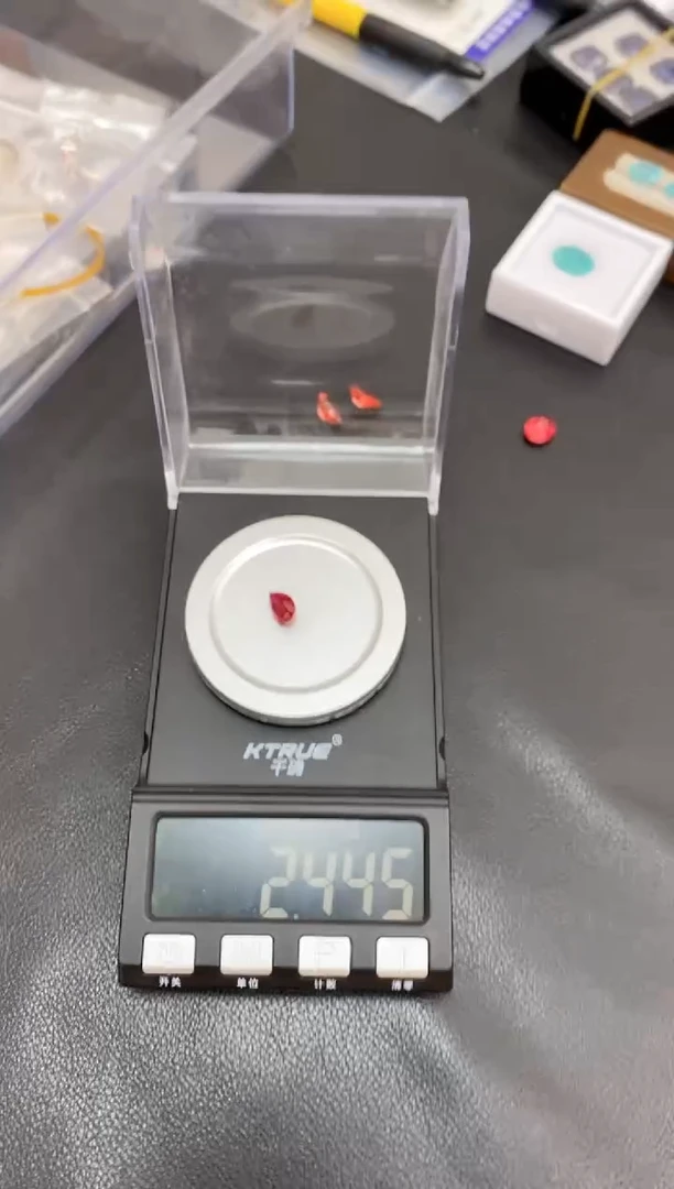 合成（培育）红宝石裸石未镶嵌培育鸽血红2.44