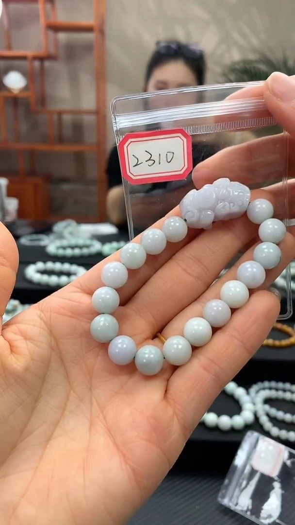 未镶嵌手串翡翠手串2310