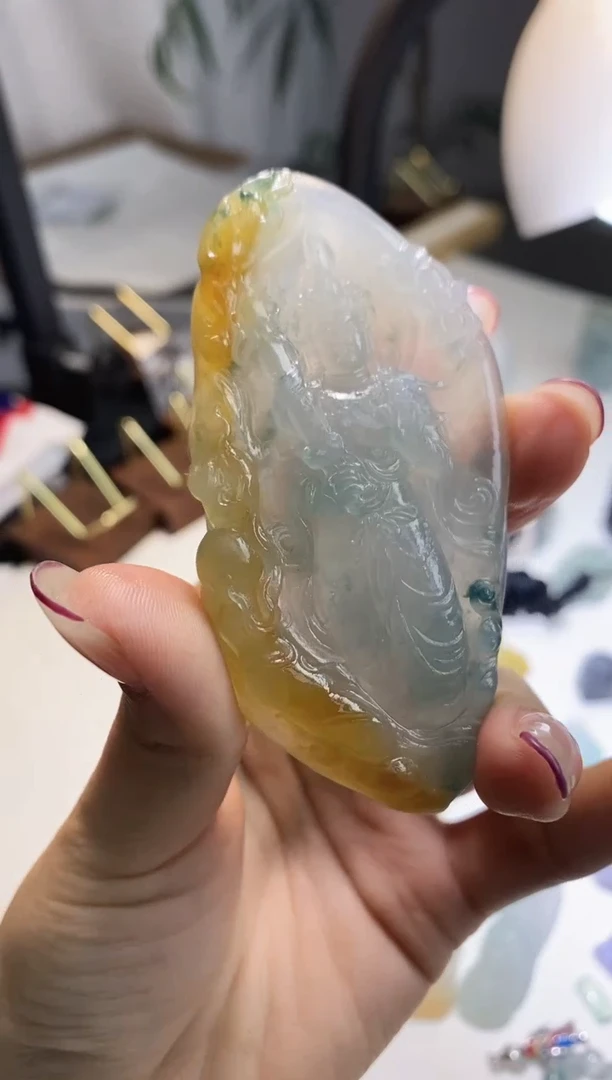 【闪购商品】定制翡翠未镶嵌虚空藏